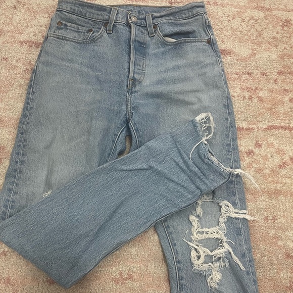 Levi’s 501 S Skinny Jeans - size 26 - Picture 1 of 2